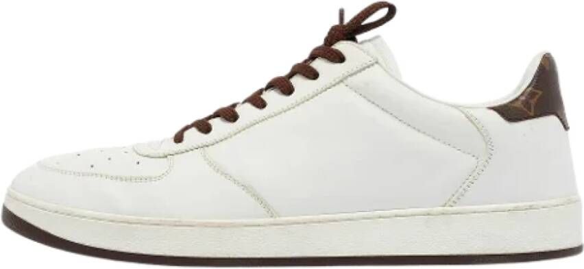 Louis Vuitton Vintage Pre-owned Canvas sneakers White Heren
