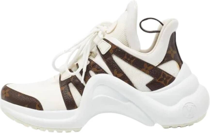 Louis Vuitton Vintage Pre-owned Coated canvas sneakers Multicolor Dames