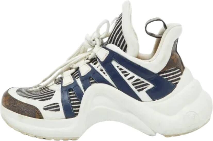 Louis Vuitton Vintage Pre-owned Coated canvas sneakers Multicolor Dames
