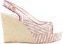 Louis Vuitton Vintage Pre-owned Fabric heels Pink Dames - Thumbnail 1