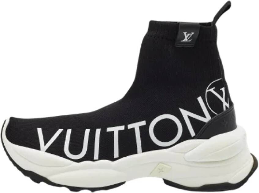 Louis Vuitton Vintage Pre-owned Fabric sneakers Black Dames