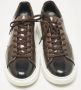 Louis Vuitton Vintage Pre-owned Fabric sneakers Brown Heren - Thumbnail 1