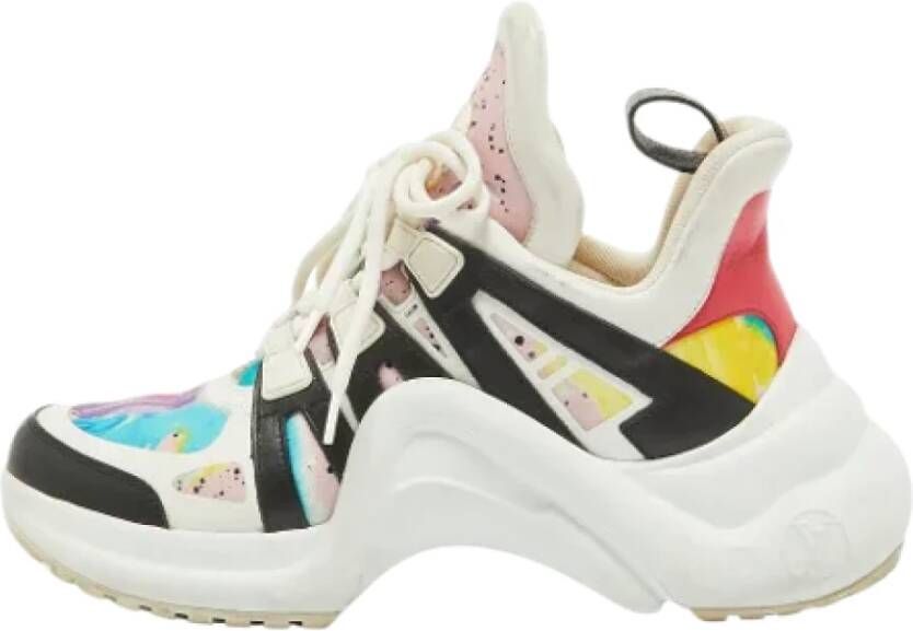 Louis Vuitton Vintage Pre-owned Fabric sneakers Multicolor Dames