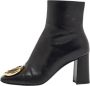 Louis Vuitton Vintage Pre-owned Leather boots Black Dames - Thumbnail 1