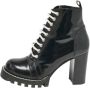 Louis Vuitton Vintage Pre-owned Leather boots Black Dames - Thumbnail 1