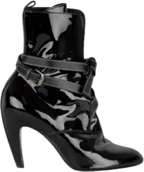 Louis Vuitton Vintage Pre-owned Leather boots Black Dames
