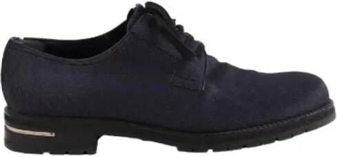 Louis Vuitton Vintage Pre-owned Leather flats Black Heren