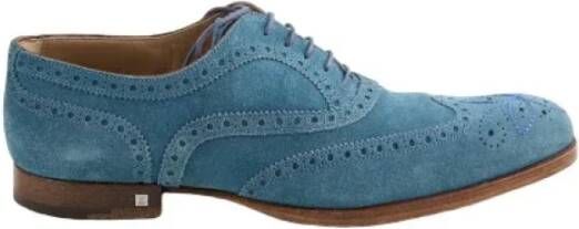 Louis Vuitton Vintage Pre-owned Leather flats Blue Heren