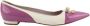 Louis Vuitton Vintage Pre-owned Leather flats Purple Dames - Thumbnail 1