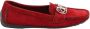 Louis Vuitton Vintage Pre-owned Leather flats Red Dames - Thumbnail 1