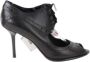 Louis Vuitton Vintage Pre-owned Leather heels Black Dames - Thumbnail 1