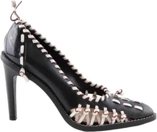 Louis Vuitton Vintage Pre-owned Leather heels Black Dames