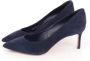 Louis Vuitton Vintage Pre-owned Leather heels Blue Dames - Thumbnail 1