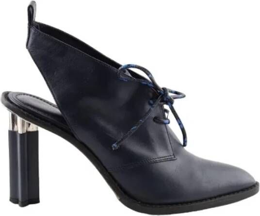 Louis Vuitton Vintage Pre-owned Leather heels Blue Dames
