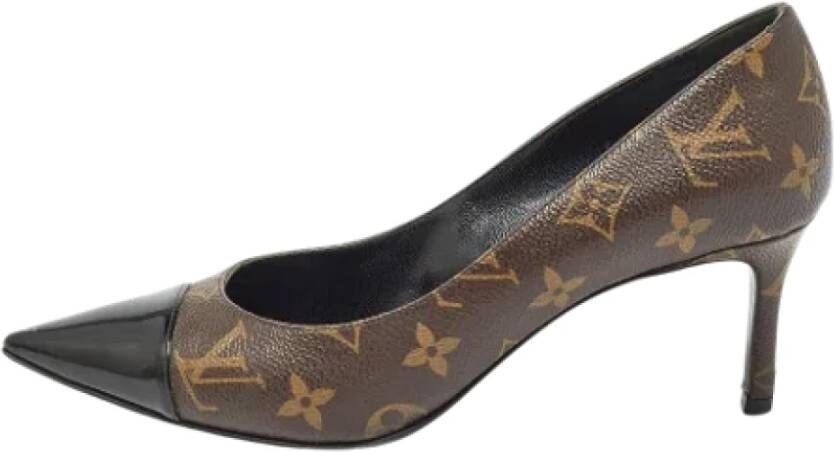 Louis Vuitton Vintage Pre-owned Leather heels Brown Dames