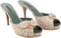 Louis Vuitton Vintage Pre-owned Leather sandals Beige Dames - Thumbnail 1