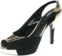 Louis Vuitton Vintage Pre-owned Leather sandals Black Dames - Thumbnail 1