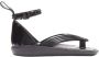 Louis Vuitton Vintage Pre-owned Leather sandals Black Dames - Thumbnail 1