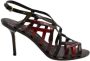Louis Vuitton Vintage Pre-owned Leather sandals Red Dames - Thumbnail 1