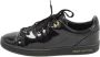 Louis Vuitton Vintage Pre-owned Leather sneakers Black Dames - Thumbnail 1