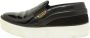 Louis Vuitton Vintage Pre-owned Leather sneakers Black Dames - Thumbnail 1