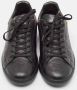 Louis Vuitton Vintage Pre-owned Leather sneakers Black Dames - Thumbnail 1