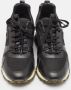 Louis Vuitton Vintage Pre-owned Leather sneakers Black Dames - Thumbnail 1