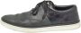 Louis Vuitton Vintage Pre-owned Leather sneakers Black Heren - Thumbnail 1