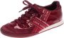 Louis Vuitton Vintage Pre-owned Leather sneakers Red Dames - Thumbnail 1