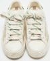 Louis Vuitton Vintage Pre-owned Leather sneakers White Dames - Thumbnail 1