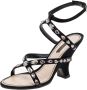 Louis Vuitton Vintage Pre-owned Satin sandals Black Dames - Thumbnail 1