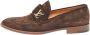 Louis Vuitton Vintage Pre-owned Suede flats Brown Heren - Thumbnail 1