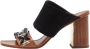 Louis Vuitton Vintage Pre-owned Suede sandals Black Dames - Thumbnail 1
