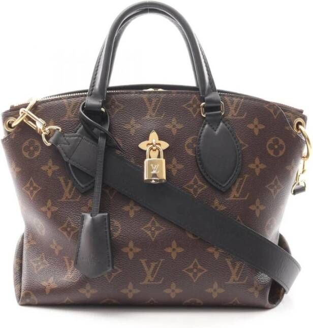 Louis Vuitton Vintage Tweedehands Elegante Handtas met Beveiligingsslot Perfect voor Dagelijks Gebruik en Reizen