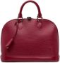 Louis Vuitton Vintage Tweedehands Elegante Koepelvormige Handtas met Handvat Rits en Slotsluiting - Thumbnail 1