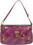 Louis Vuitton Vintage Tweedehands Elegante Leren Schoudertas met Opvallende Ketting en Slot Details - Thumbnail 1