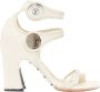Louis Vuitton Vintage Tweedehands Elegante Sandalen met Bandjes en Gevlochten Detail en Enkelband - Thumbnail 1