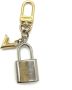 Louis Vuitton Vintage Tweedehands hangslot sleutelhanger bedel - Thumbnail 1