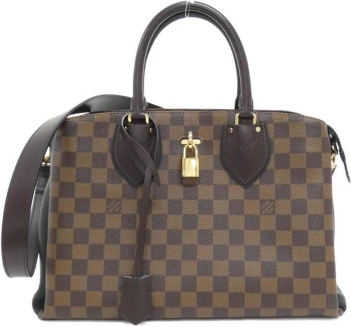 Louis Vuitton Vintage Tweedehands Lockme II Damier Ebene hangslot