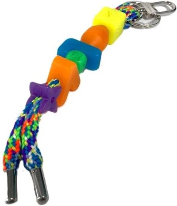 Louis Vuitton Vintage Tweedehands Regenboog Charm Sleutelhanger