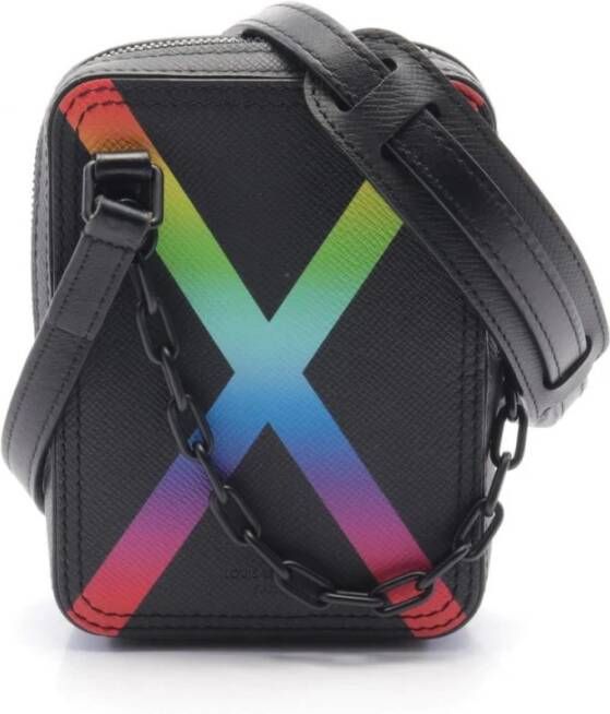 Louis Vuitton Vintage Tweedehands Regenboog Pochette Crossbody Tas