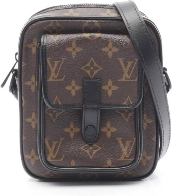 Louis Vuitton Vintage Tweedehands S Slot Verticale Draagbare Portemonnee