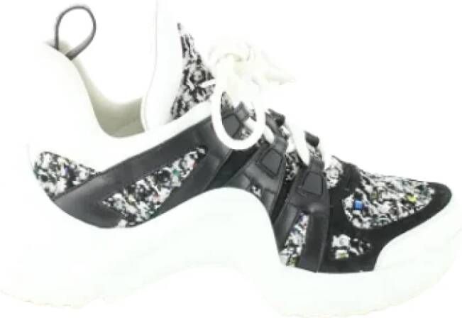 Louis Vuitton Vintage Tweedehands sneakers White Dames