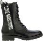 Love Moschino Women's Boots Ja24184 Leather Zwart Dames - Thumbnail 1