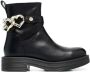 Love Moschino Moderne Zwarte City Laarzen Black Dames - Thumbnail 1