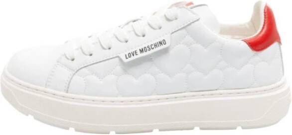 Love Moschino Array Large Sneakers White Dames