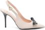 Love Moschino Beige Ballerina Schoenen voor Vrouwen Beige Dames - Thumbnail 1