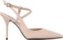 Love Moschino Blush Pink Slingback Pumps - Thumbnail 1