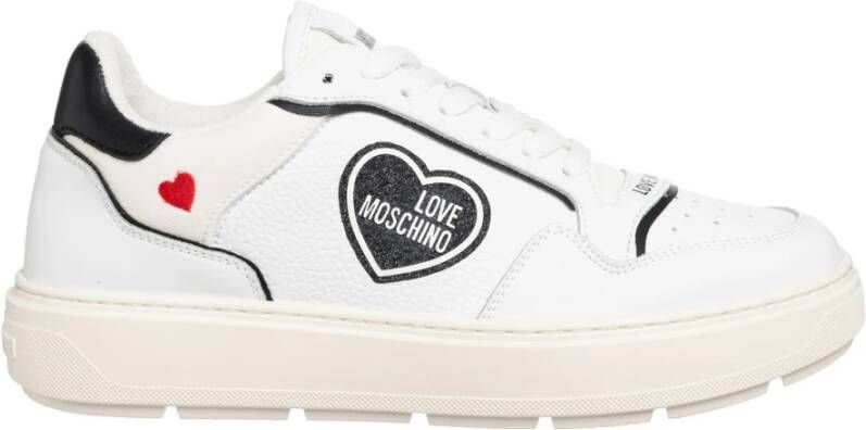 Love Moschino Lente Zomer Dames Sneakers White Dames