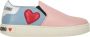 Love Moschino Casual Slip-On Sneakers met Contrasterende Inzetstukken Multicolor Dames - Thumbnail 1